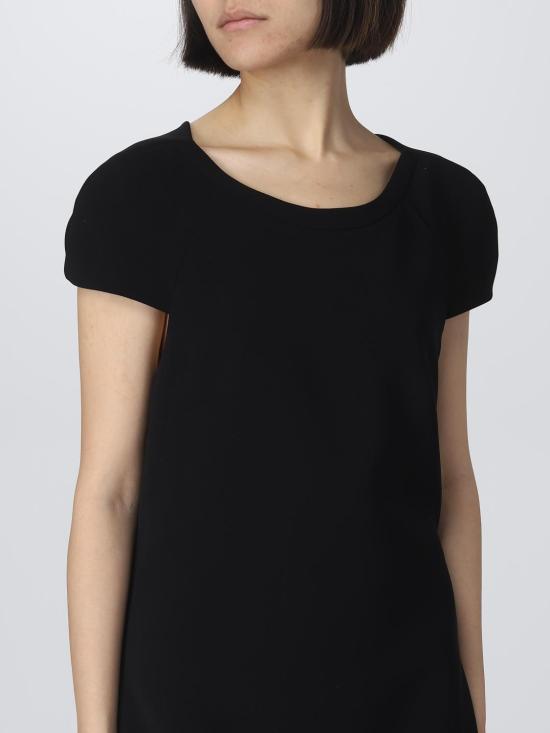  모스키노 미디 원피스 04520524 0555 Black - MOSCHINO