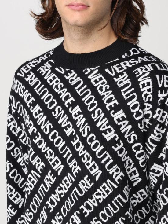  베르사체 스웨터 75GAFM1175UPM08 A0E Black - VERSACE