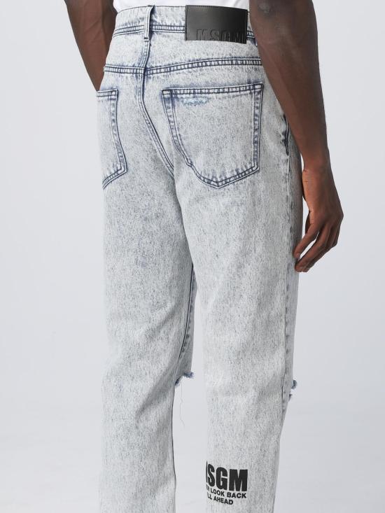  엠에스지엠 데님 팬츠 3440MP54LM237286 84 Denim - MSGM