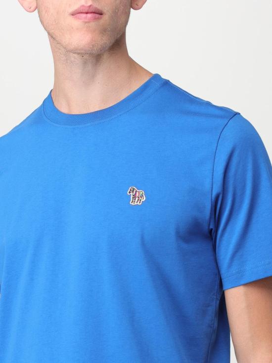  PS 바이 폴스미스 반팔 티셔츠 M2R011RZL200643 45E Sky - PS BY PAUL SMITH