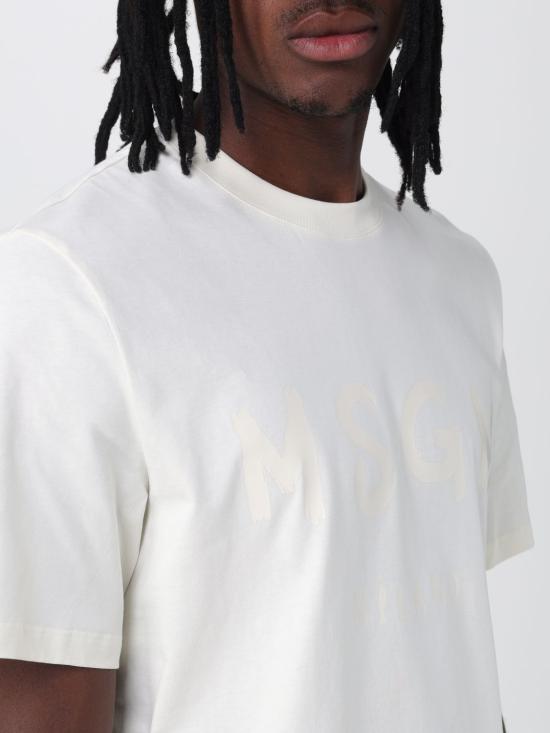  엠에스지엠 반팔 티셔츠 3540MM510237798 02 Ivory - MSGM