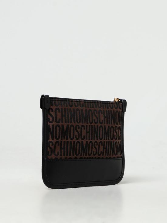 25FW 모스키노 클러치/파우치 84018268 1103 Brown - MOSCHINO