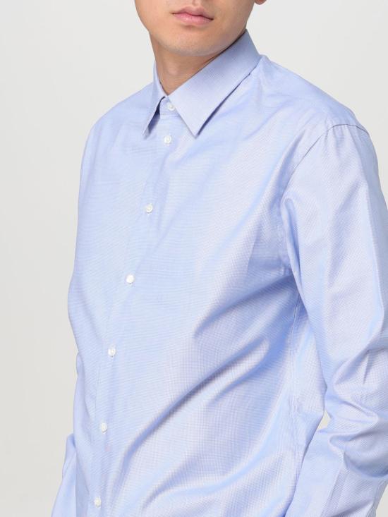  엠포리오 아르마니 긴팔 셔츠 EM000195TE10956 F9024 Gnawed Blue - EMPORIO ARMANI