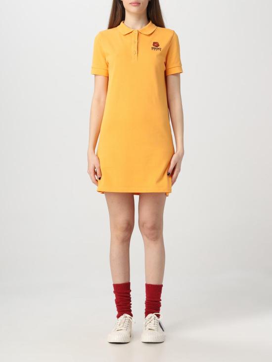  겐조 숏 원피스 FC62RO7074PU 36 Orange