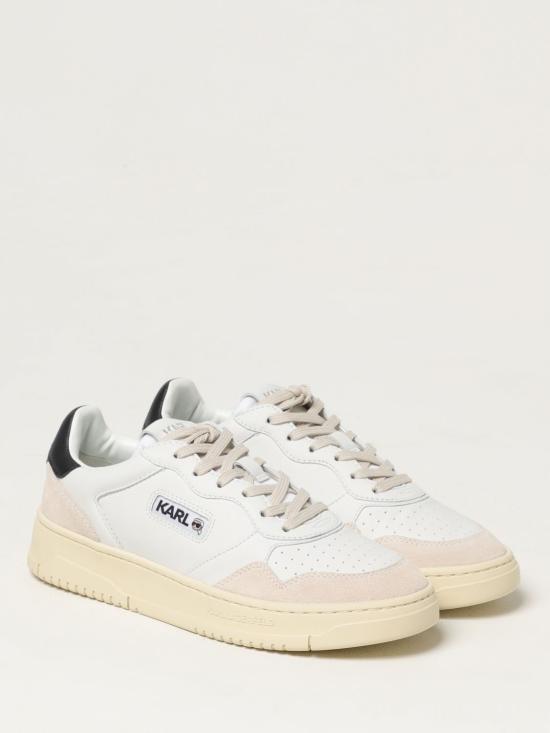 25FW 칼라거펠트 뮬/슬리퍼 KL63020F 011 White 1 - KARL LAGERFELD