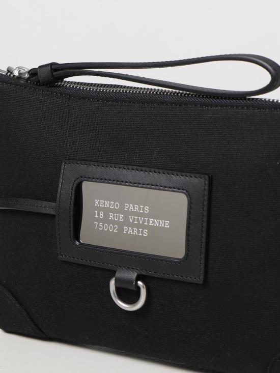  겐조 클러치/파우치 FD52PM922F01 99 Black - KENZO