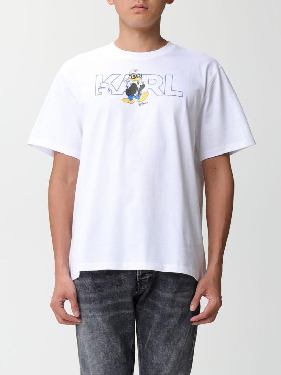  칼라거펠트 반팔 티셔츠 755097532270 10 White