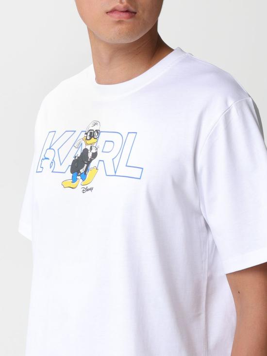  칼라거펠트 반팔 티셔츠 755097532270 10 White - KARL LAGERFELD