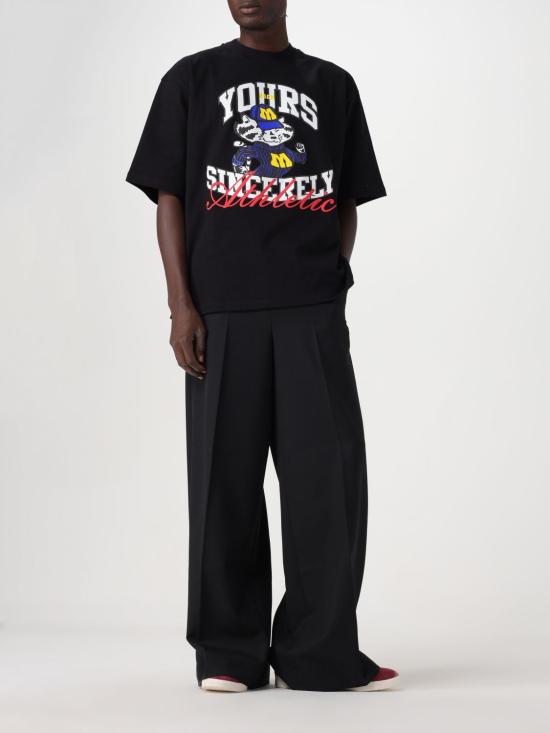  엠에스지엠 반팔 티셔츠 3540MM81237512 99 Black - MSGM