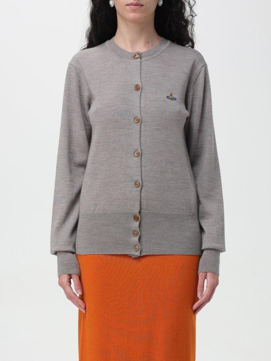  비비안웨스트우드 BEA 베아 니트 가디건 1803002PY0006 P407 Grey