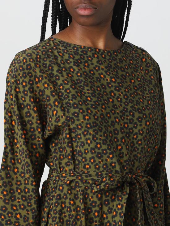  겐조 미디 원피스 FD52RO1179O3 50 Military - KENZO