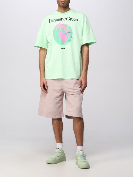  엠에스지엠 반팔 티셔츠 MM09237298 34 Green - MSGM