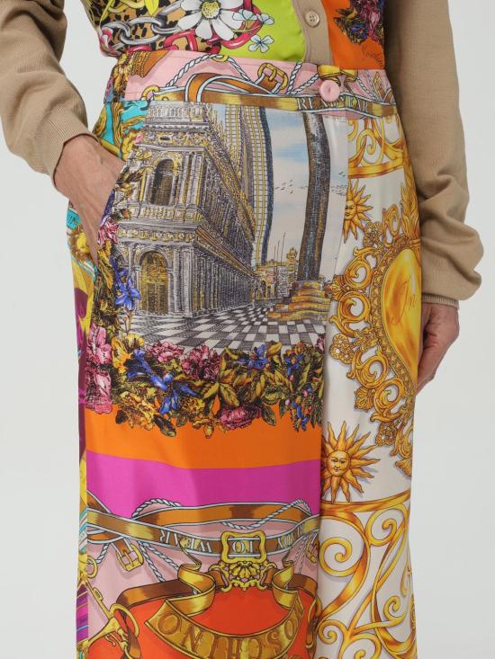  모스키노 팔라초 팬츠 03030551 1888 Multicolor - MOSCHINO
