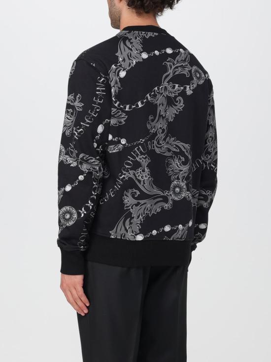  베르사체 긴팔 티셔츠 75GAI3R075UP302 899 Black - VERSACE