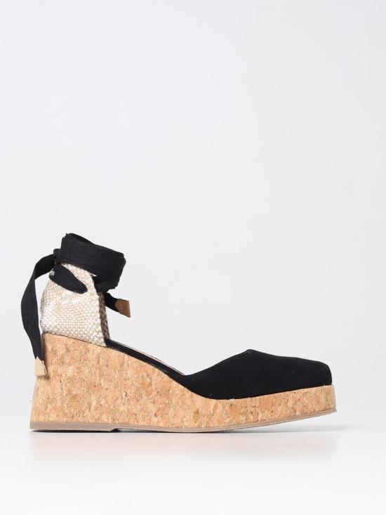 25FW 까스따네르 뮬/슬리퍼 023075 100 Black