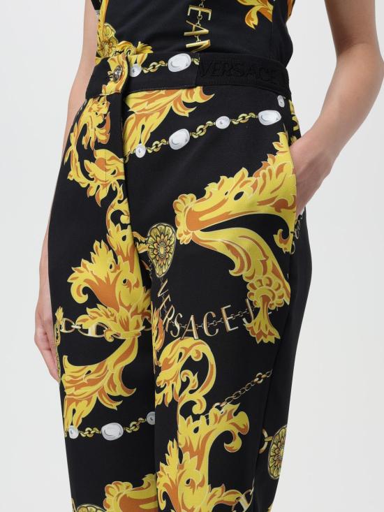  베르사체 스트레이트 팬츠 75HAA11275DP112 G89 Black - VERSACE