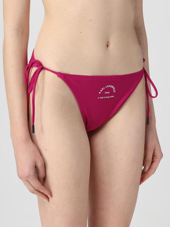  칼라거펠트 원피스 수영복 230W2216 486 Violet - KARL LAGERFELD