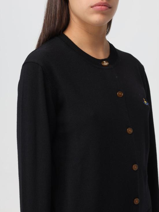  비비안웨스트우드 BEA 베아 니트 가디건 1803002PY0006 N403 Silver - VIVIENNE WESTWOOD