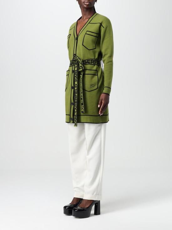  칼라거펠트 가디건 221W2003 477 Green - KARL LAGERFELD