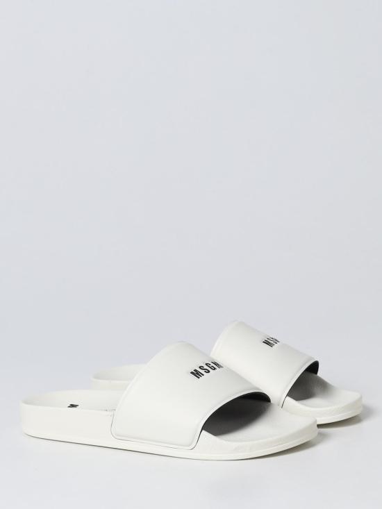  엠에스지엠 뮬/슬리퍼 MS208970 02 White - MSGM