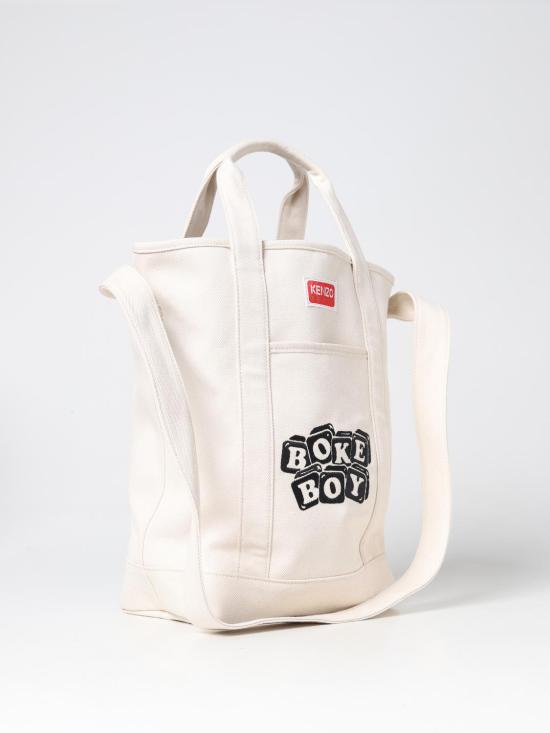  겐조 토트백 FD55SA901F35 03 White - KENZO