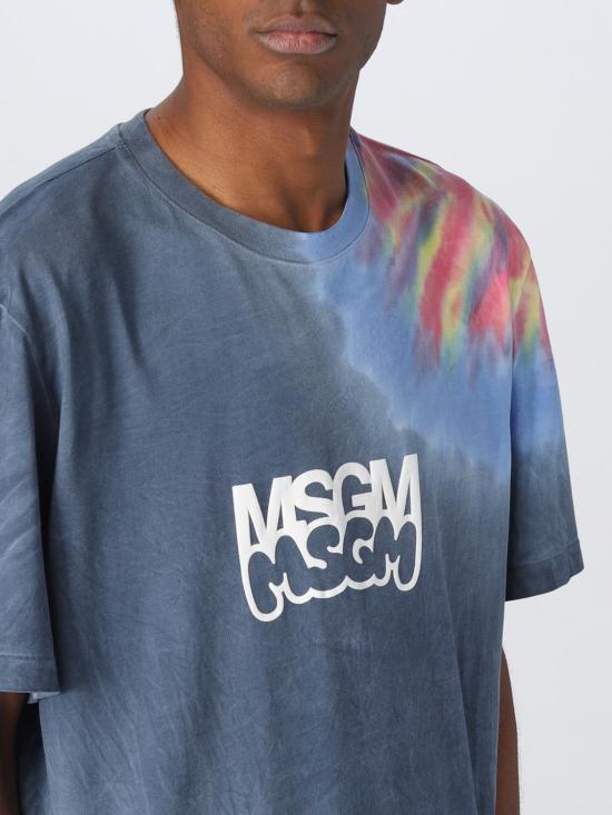  엠에스지엠 반팔 티셔츠 MM107237090 88 Multicolor - MSGM