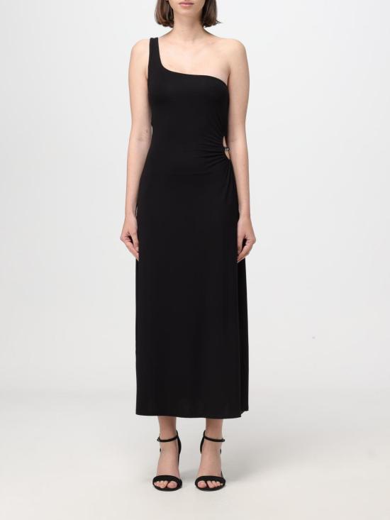  칼라거펠트 롱 원피스 241W2200 999 Black