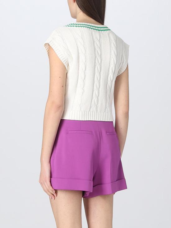  키아라 페라그니 베스트 74CBFM21CMH19 003 Yellow Cream - CHIARA FERRAGNI