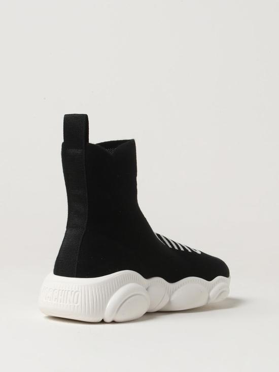 25FW 모스키노 뮬/슬리퍼 MA15093G1GMT0 000 Black 1 - MOSCHINO