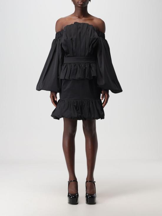  칼라거펠트 숏 원피스 235W1306 999 Black