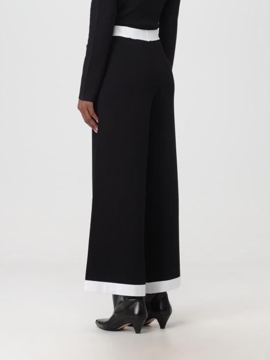  칼라거펠트 스트레이트 팬츠 236W1003 998 Black - KARL LAGERFELD