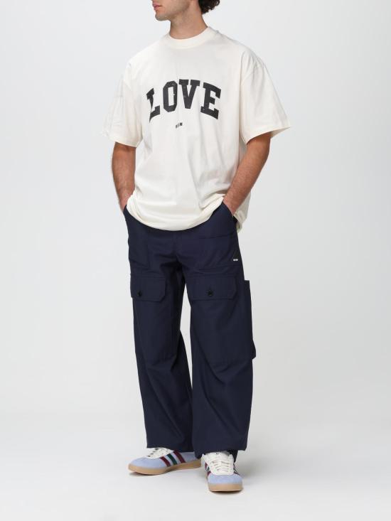  엠에스지엠 반팔 티셔츠 3540MM152237798 02 Cream - MSGM