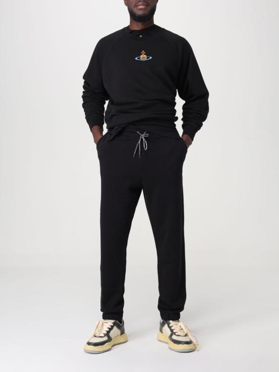  비비안웨스트우드 긴팔 티셔츠 3I010004J0006PO N401 Black - VIVIENNE WESTWOOD