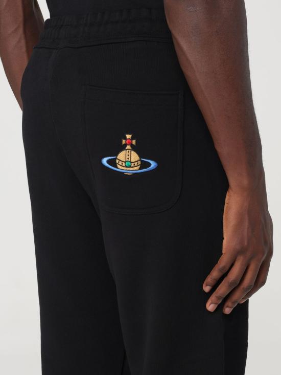  비비안웨스트우드 스트레이트 팬츠 3J010008J0006PO N401PO Black - VIVIENNE WESTWOOD