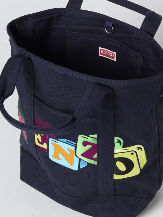  겐조 토트백 FD55SA901F34 76 Blue - KENZO