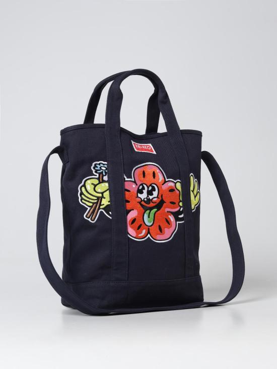  겐조 토트백 FD55SA901F34 76 Blue - KENZO