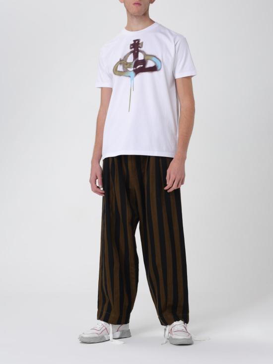  비비안웨스트우드 반팔 티셔츠 3G01001CJ001MGO A401GO Black - VIVIENNE WESTWOOD