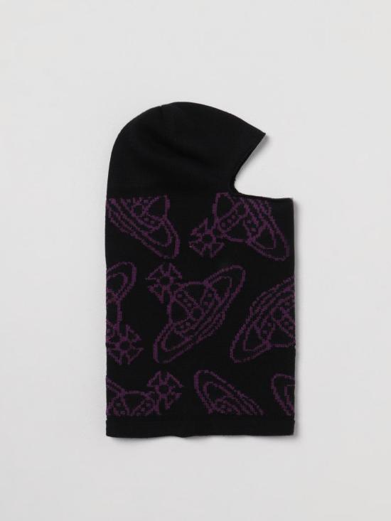  비비안웨스트우드 이어플랩 캡 8102001DK002QOL N401OL Black