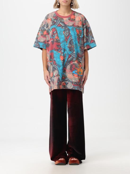  비비안웨스트우드 반팔 티셔츠 3G010018J005N O310 Pink