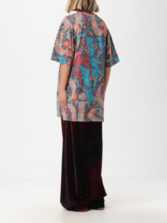  비비안웨스트우드 반팔 티셔츠 3G010018J005N O310 Pink - VIVIENNE WESTWOOD