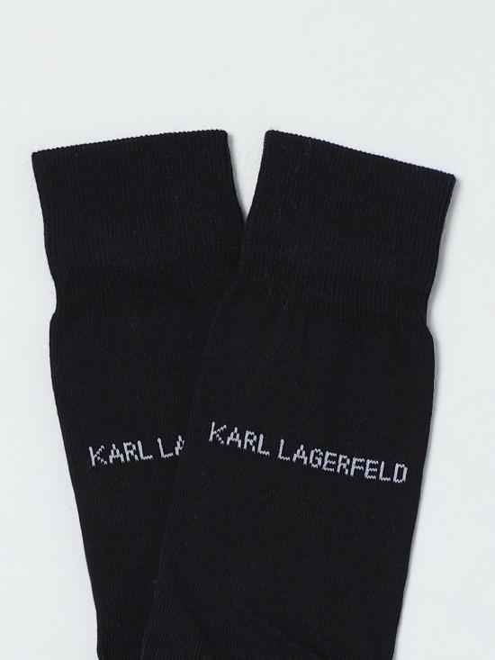 25FW 칼라거펠트 양말 805501501101 Black - KARL LAGERFELD