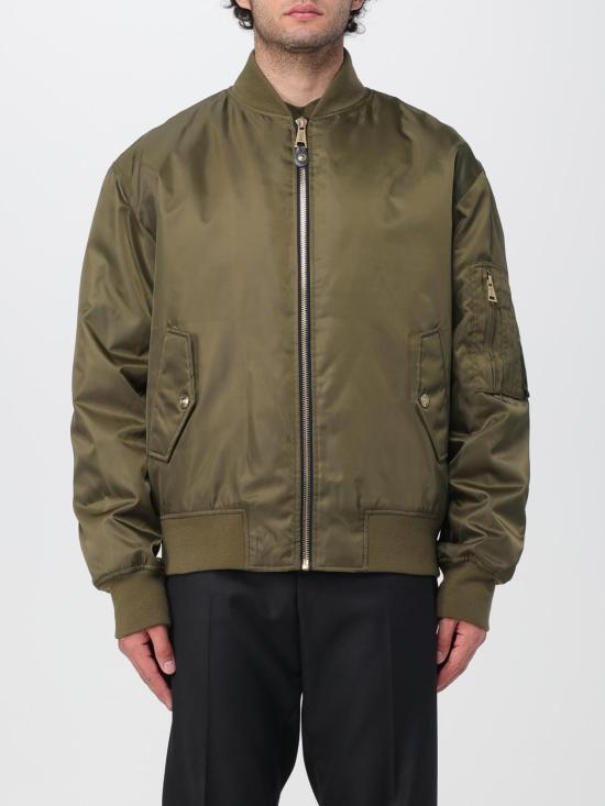  베르사체 봄버 자켓 75GASD0774UP407 107 Military