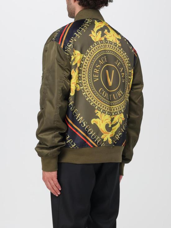  베르사체 봄버 자켓 75GASD0774UP407 107 Military - VERSACE