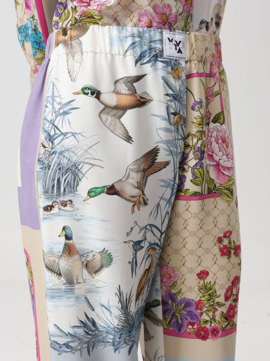  비베타 팔라초 팬츠 VM2PA0008 S161 Multicolor - VIVETTA