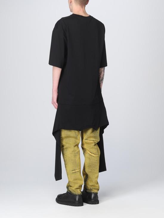  모스키노 반팔 티셔츠 07160241 1555 Black - MOSCHINO