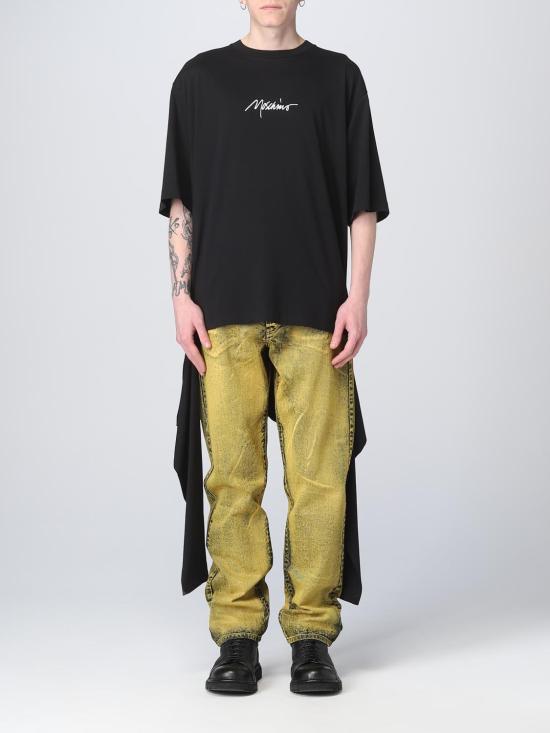  모스키노 반팔 티셔츠 07160241 1555 Black