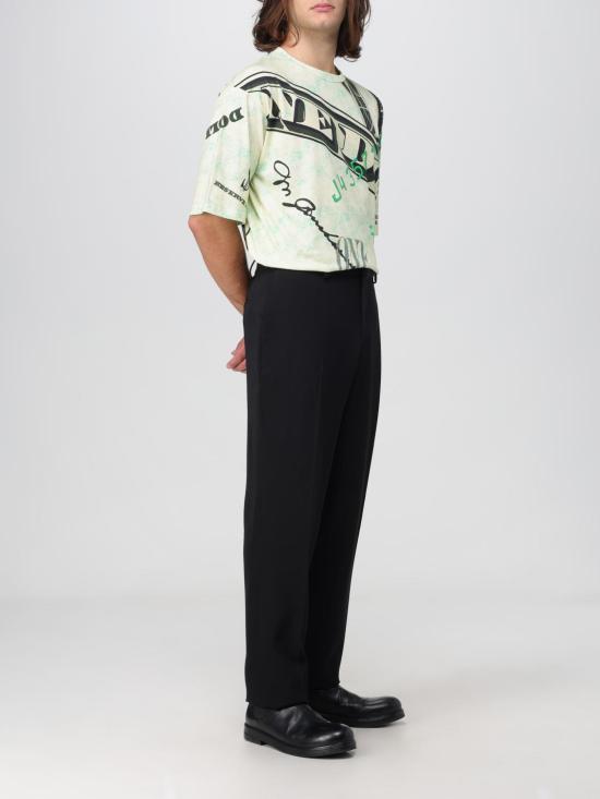  모스키노 반팔 티셔츠 07207040 1006 Multicolor - MOSCHINO