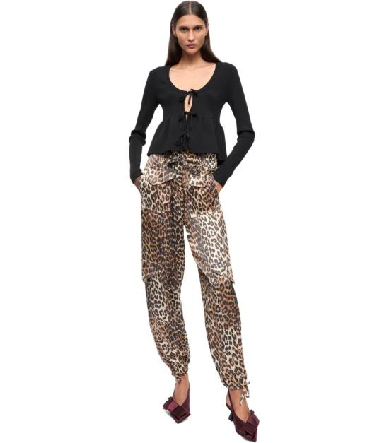 25SS 가니 가디건 K2364 099 XS Black - GANNI