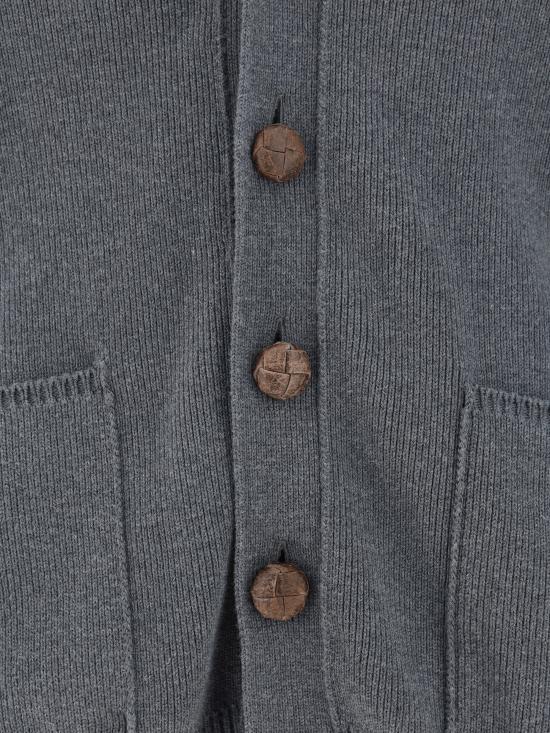 26FW 골든구스 코튼 버튼 가디건 GWP00950P000662 60304 GREY - GOLDEN GOOSE