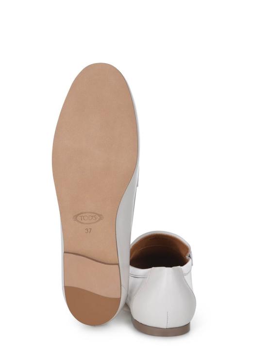 25SS 토즈 카프스킨 레더 로퍼 XXW79A0JE50SMXB015 WHITE - TODS